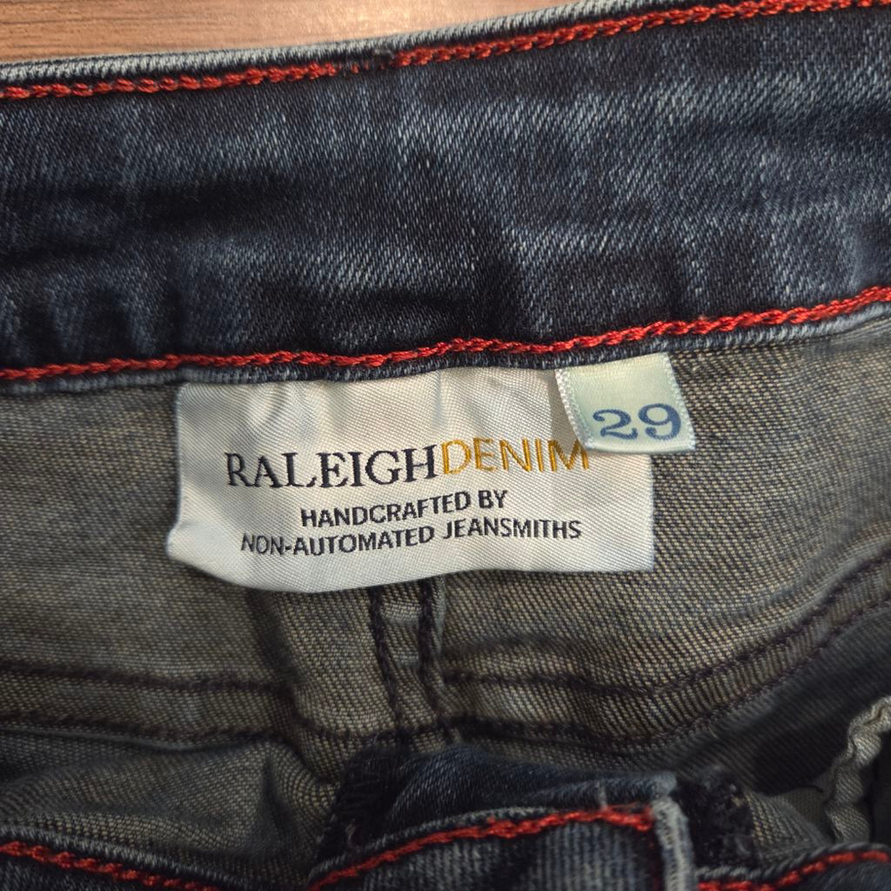 Women's Raleigh Denim Blue Skinny Jeans Sz 29 - Picture 4 of 8